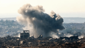 Gaza en el conflicto Israel Vs. Palestina Foto: AFP