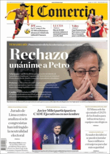 RECHAZO UNÁNIME A PETRO: Medios peruanos cierran filas contra Petro tras acusaciones sobre isla Santa Rosa