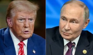 Donald Trump y Vladimir Putin Foto: AFP
