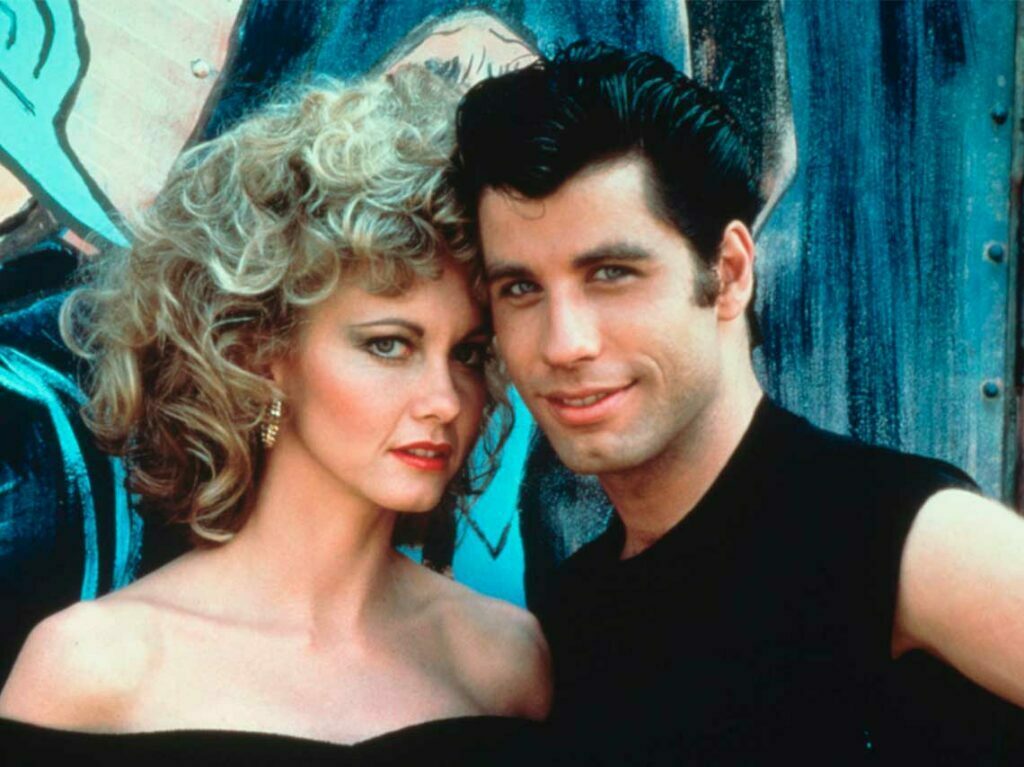 Vaselina la película insignia de Olivia Newton John