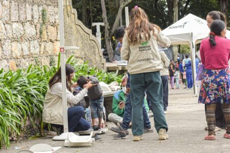 ICBF realiza seguimiento permanente a niñas, niños y adolescentes asentados en el parque Nacional de Bogotá