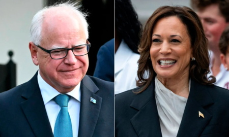 Tim Walz y Kamala Harris Foto: AFP