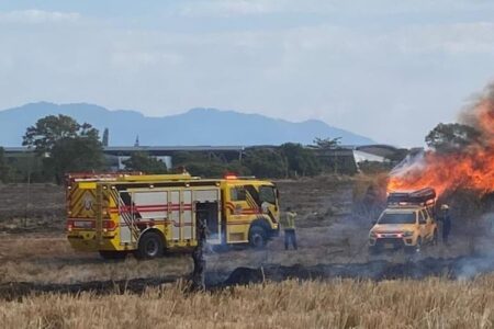 Tolima pide apoyo a la UNGRD para combatir los incendios forestales