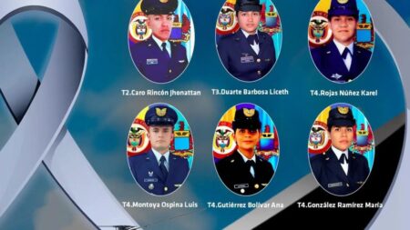 Identificados militares muertos en accidente de helicóptero de la FAC en Vichada