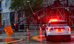 Daños por huracán Milton – Orlando  Foto: AFP