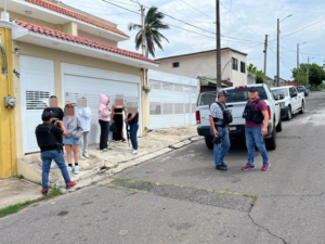 Foto de las jóvenes colombianas secuestradas en México, al momento de su liberación. Foto: suministrada.