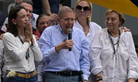 María Corina Machado y Edmundo González Foto: AFP