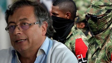 Presidente Petro comparte imagen alusiva a la ubicación del ELN, en la región del Catatumbo