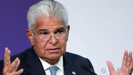 José Raúl Mulino, presidente de Panamá. Foto: AFP