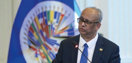 Albert Ramdin, nuevo secretario general de la OEA