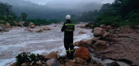 Santander en alerta naranja por lluvias y deslizamientos