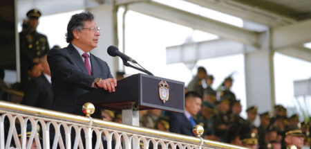 Ceremonia de Reconocimiento de tropas al nuevo ministro de Defensa, Pedro Arnulfo Sánchez