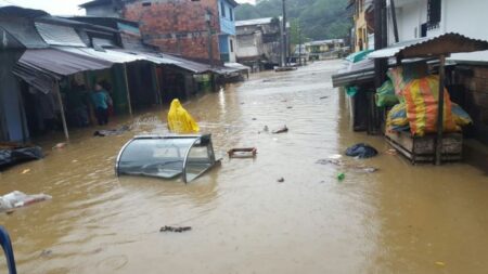 22 Municipios de Choco, afectados por inundaciones