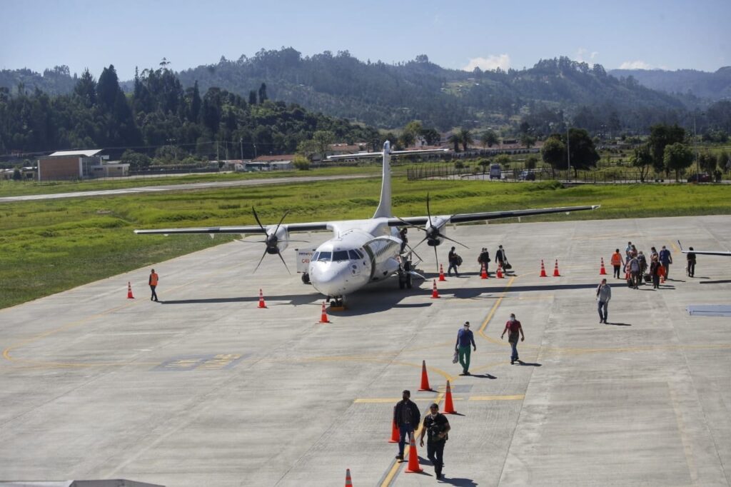 Boyacá ahora cuenta con otra conexión aérea activa: Bogotá-El Espino