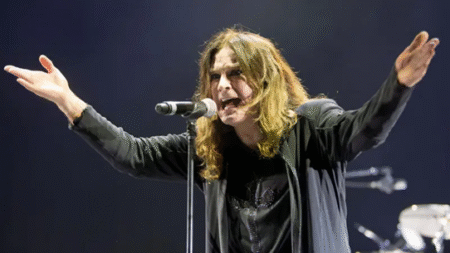 Ozzy Osbourne durante un concierto en 2010. Photo Getty images