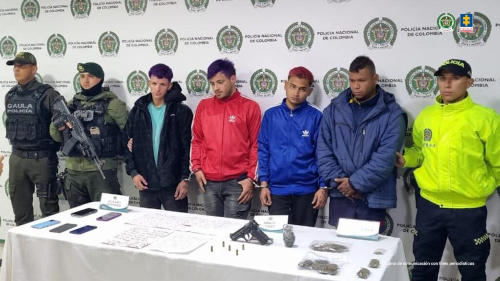 Cárcel para presuntos integrantes del grupo delincuencial Los Satanás, por extorsiones en Soacha Cundinamarca