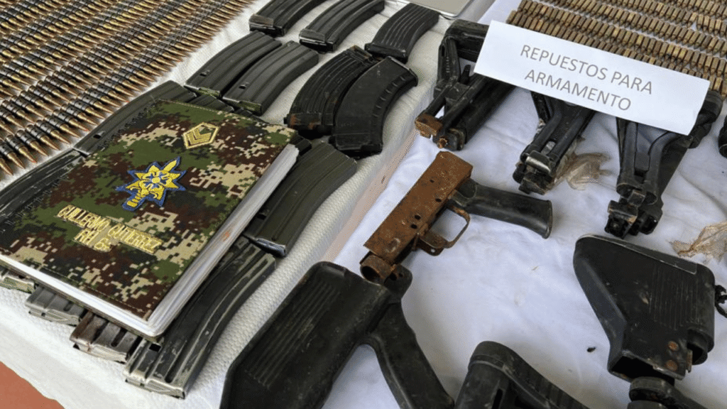 Coordinadora Nacional destruirá 14 toneladas de material de guerra