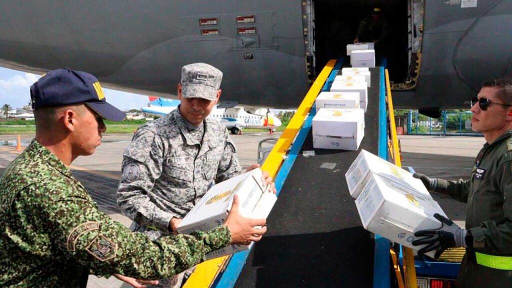 Gobierno envía ayudas a San Andrés por el paso de tormenta en caso de ser requeridas.