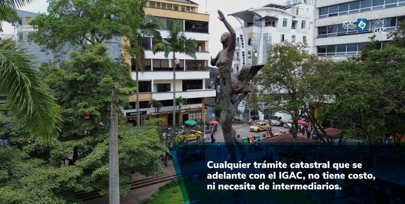 El Instituto Geográfico Agustín Codazzi (IGAC) en Armenia advirtió sobre estafas