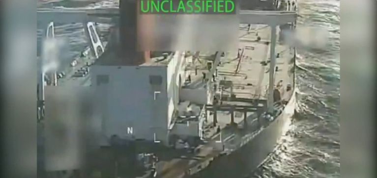 EEUU eleva la tensión al confiscar un petrolero frente a las costas de Venezuela