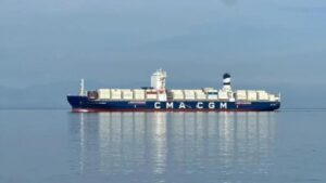 Llegó el primer buque a Puerto Antioquia