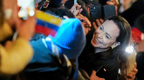 De Venezuela a Curazao, EEUU y Noruega: así salió María Corina Machado