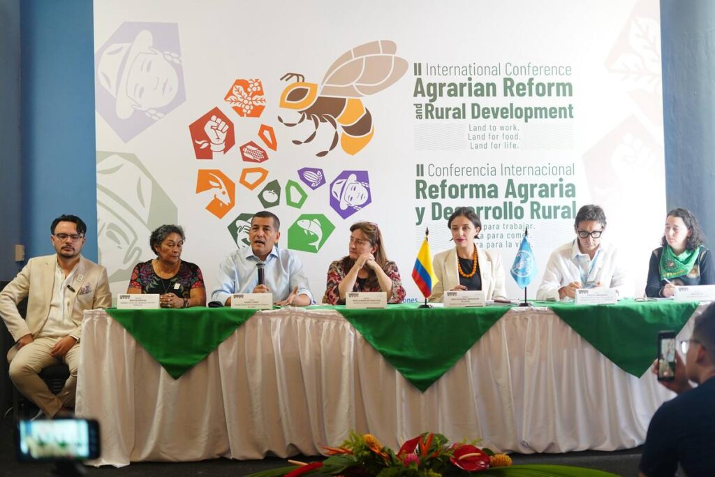 60 países confirmaron su participación en la Conferencia Internacional de Reforma Agraria de Cartagena