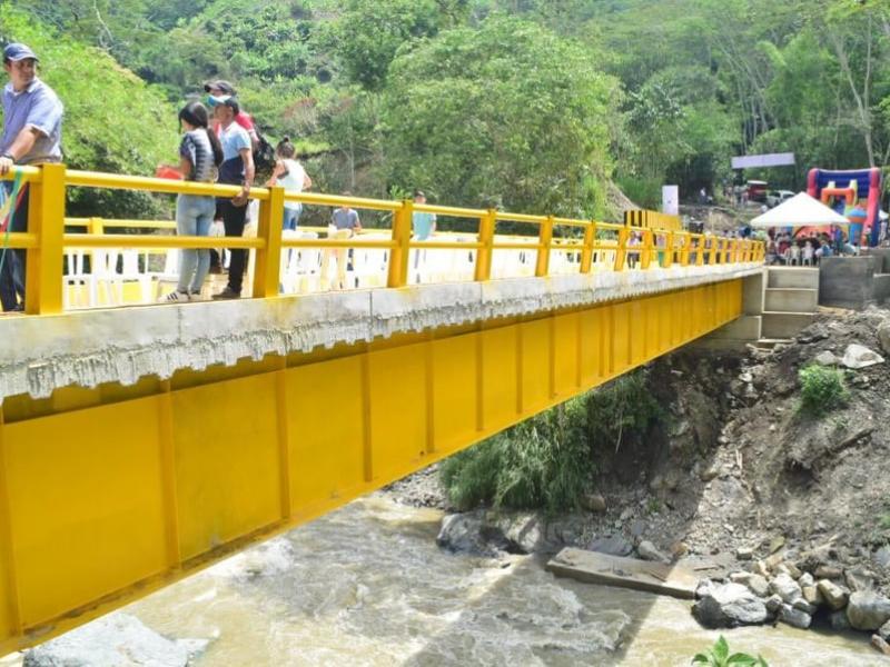 Agencia de Renovación del Territorio entregó puentes metálicos en Bolívar y en Tolima Agencia de Renovación del Territorio entregó puentes metálicos en Bolívar y en Tolima