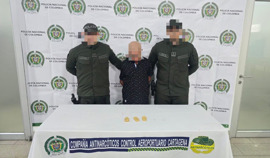 Capturado en el Aeropuerto de Cartagena sujeto que transportaba cocaína en el estómago Capturado en el Aeropuerto de Cartagena sujeto que transportaba cocaína en el estómago