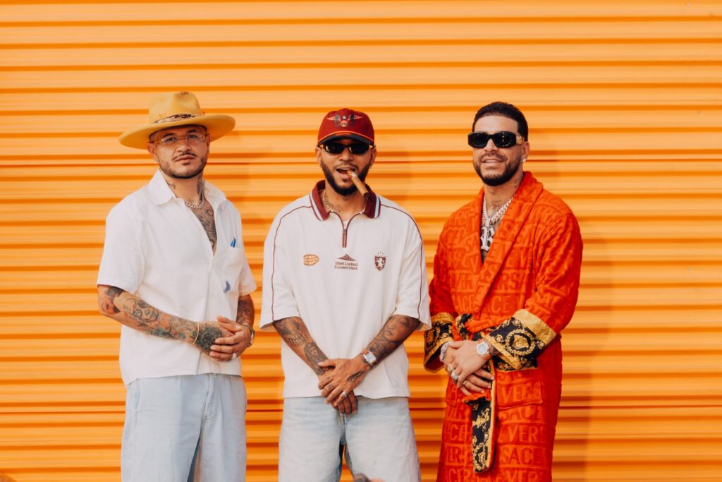 El momento de Ryan Castro, Kapo y Gansta con La villa El momento de Ryan Castro, Kapo y Gansta con La villa