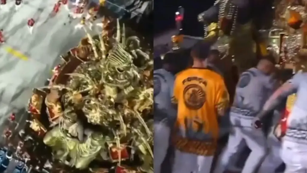 Grave accidente en pleno Carnaval de Río: carroza se descontroló y dejó tres heridos