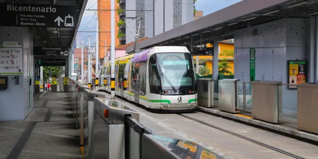 El tranvía de Medellín cumple diez años