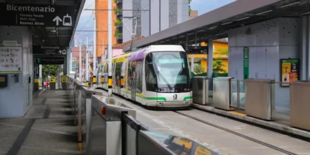El tranvía de Medellín cumple diez años