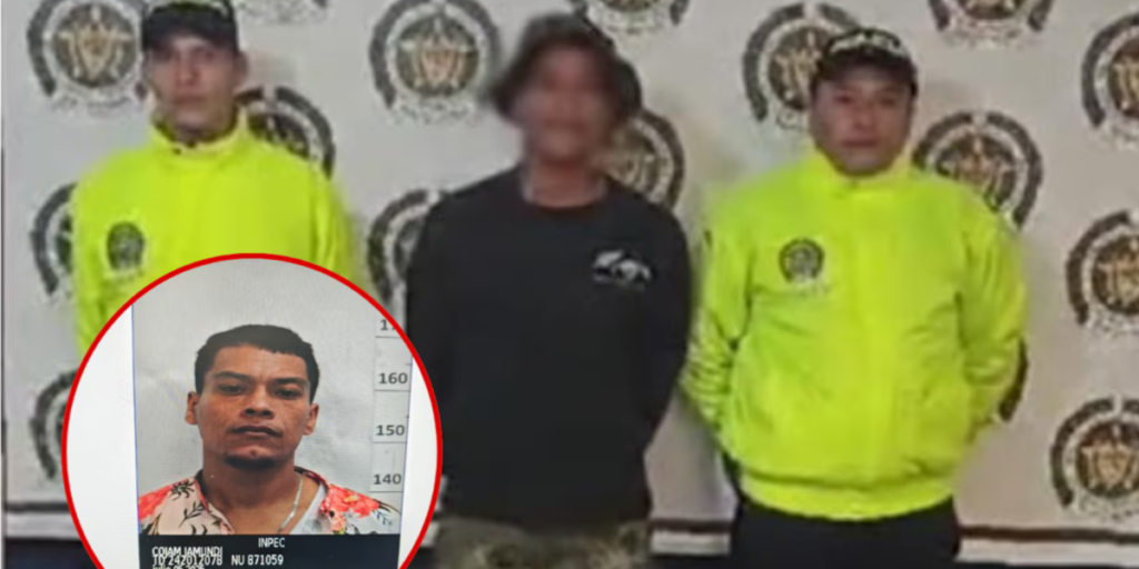 Recapturado en Ibagué el ‘Monstruo de Anapoima luego de haberse fugado de la cárcel de Jamundí