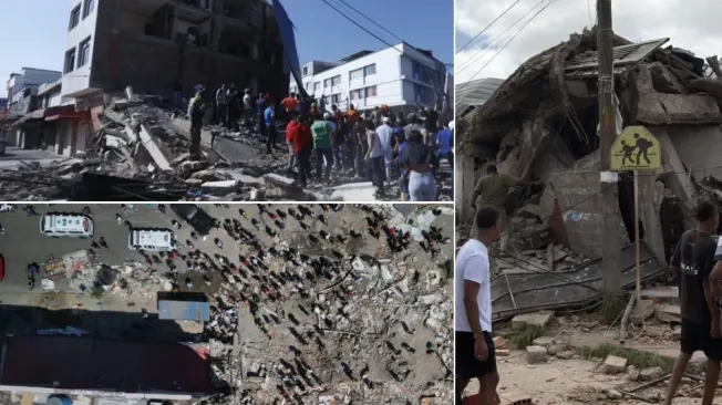Sigue la carrera para salvar vidas, dos días después del terremoto que enluta a Colombia
